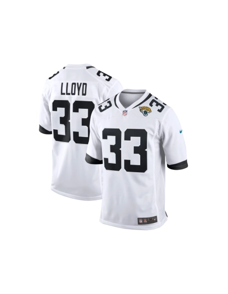 Mens Jacksonville Jaguars Devin Lloyd White Away Game Player Jersey