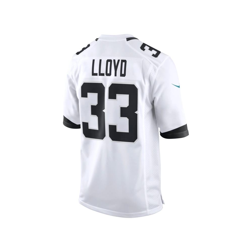 Mens Jacksonville Jaguars Devin Lloyd White Away Game Player Jersey