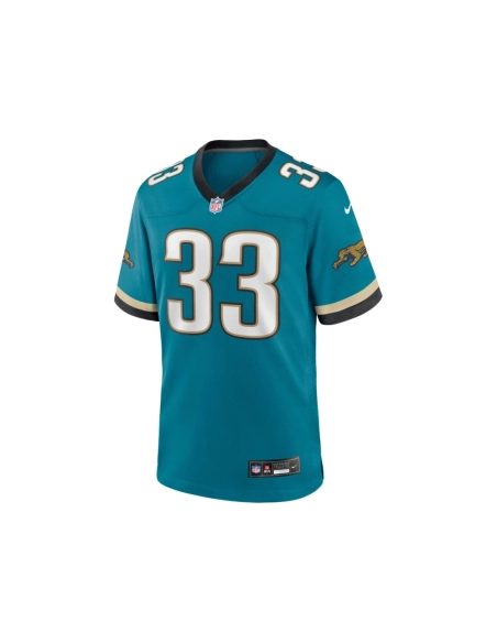 Mens Jacksonville Jaguars Devin Lloyd Teal Prowler Throwback Player Game Jersey