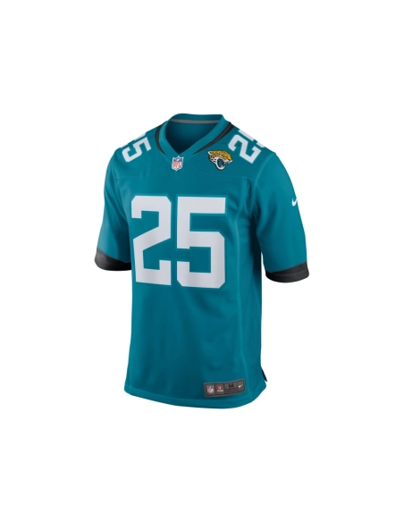 Mens Jacksonville Jaguars DErnest Johnson Teal Team Game Jersey