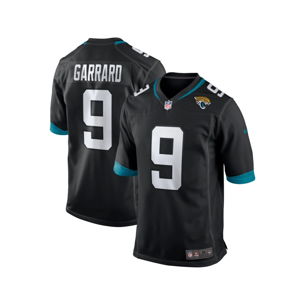 Mens Jacksonville Jaguars David Garrard Black Game Retired Player Jersey