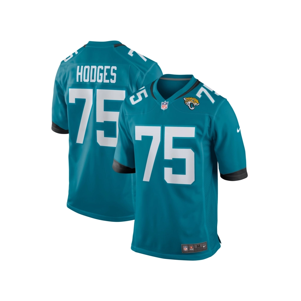 Mens Jacksonville Jaguars Cooper Hodges Teal Game Jersey