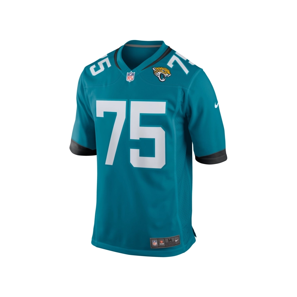Mens Jacksonville Jaguars Cooper Hodges Teal Game Jersey