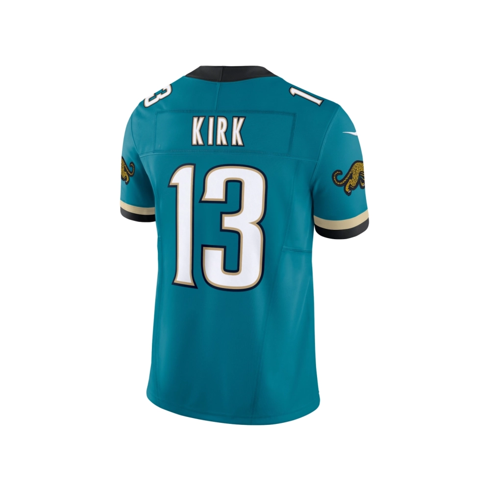 Mens Jacksonville Jaguars Christian Kirk Teal Prowler Throwback Vapor F.U.S.E. Limited Jersey