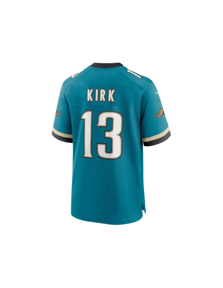 Mens Jacksonville Jaguars Christian Kirk Teal Prowler Throwback Player Game Jersey