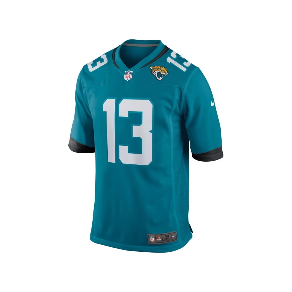 Mens Jacksonville Jaguars Christian Kirk Teal Game Jersey