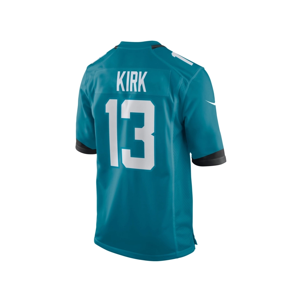 Mens Jacksonville Jaguars Christian Kirk Teal Game Jersey