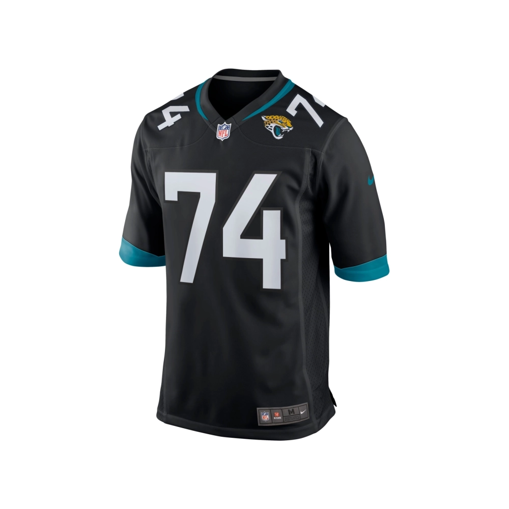 Mens Jacksonville Jaguars Cam Robinson Black Game Jersey