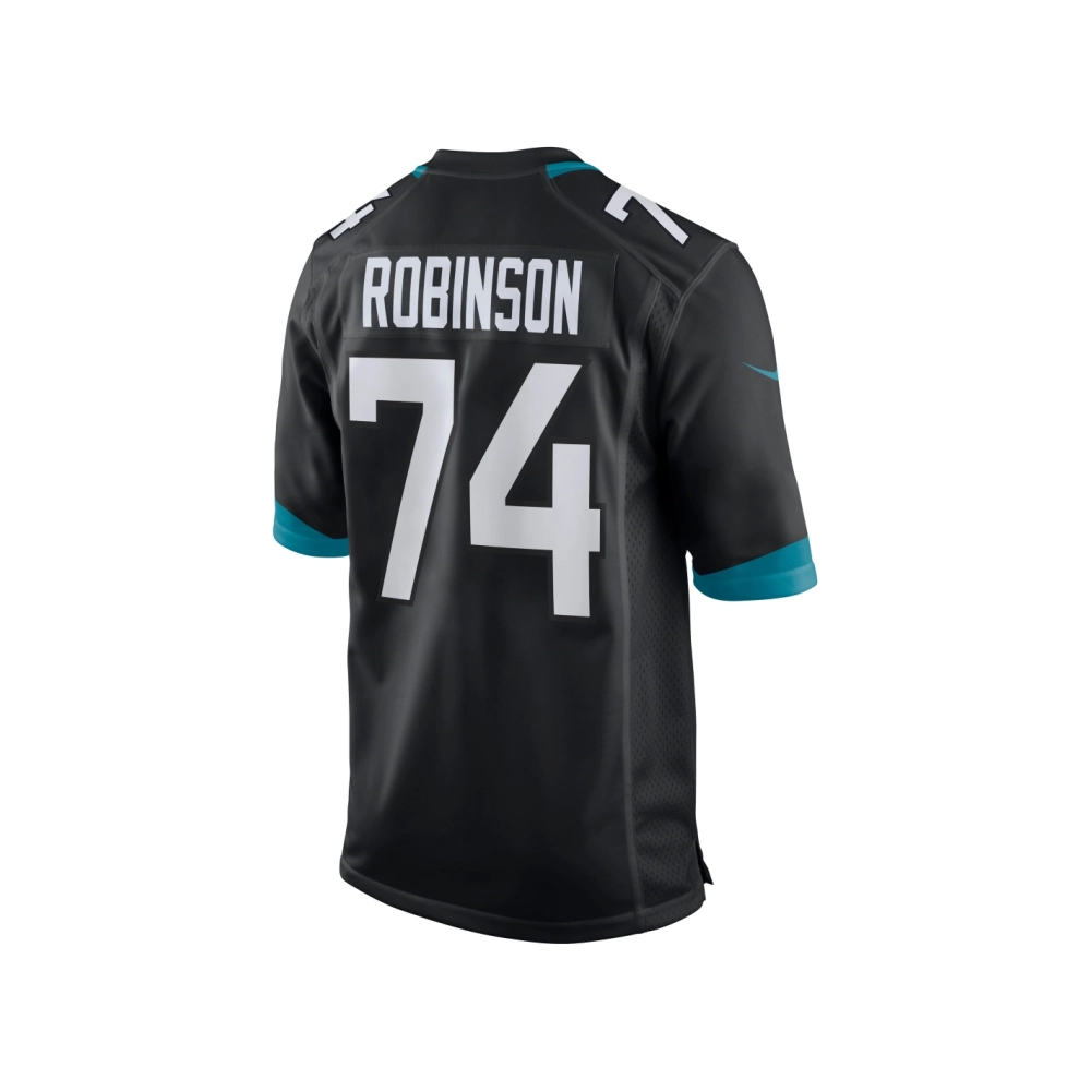 Mens Jacksonville Jaguars Cam Robinson Black Game Jersey