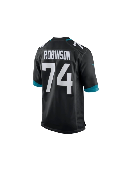 Mens Jacksonville Jaguars Cam Robinson Black Game Jersey