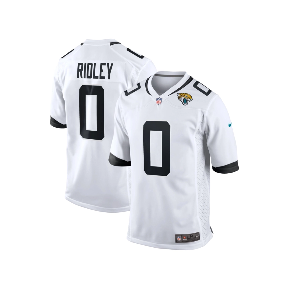 Mens Jacksonville Jaguars Calvin Ridley White Game Jersey