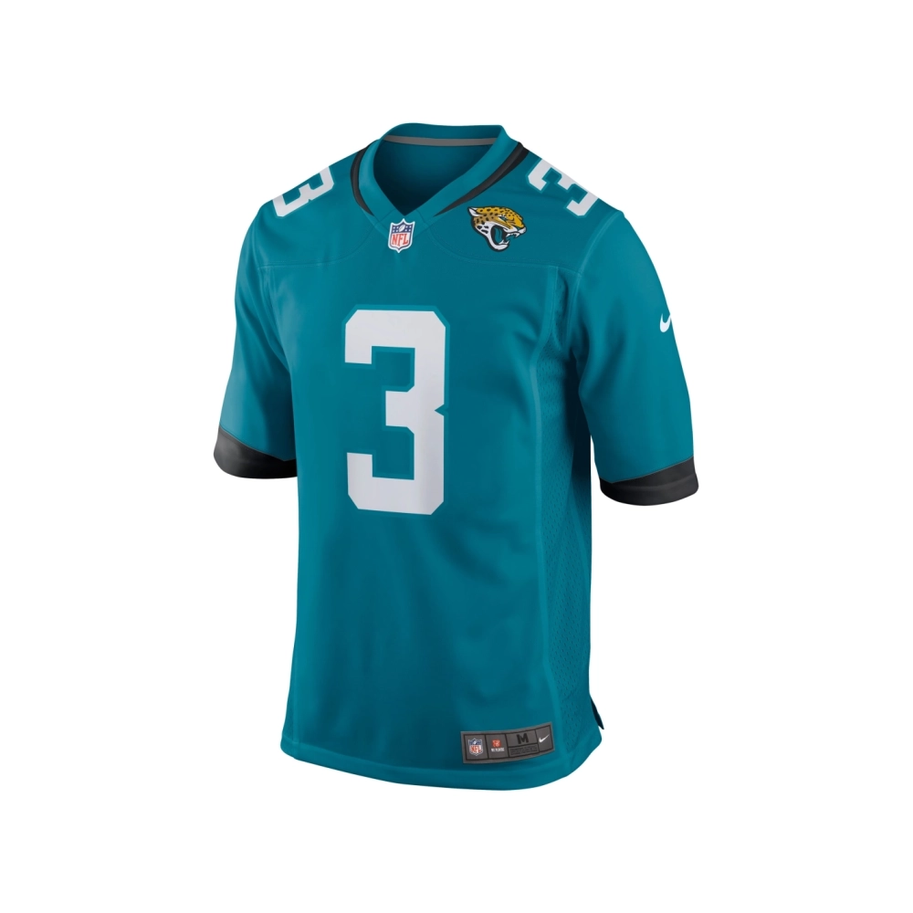 Mens Jacksonville Jaguars C.J. Beathard Teal Game Jersey