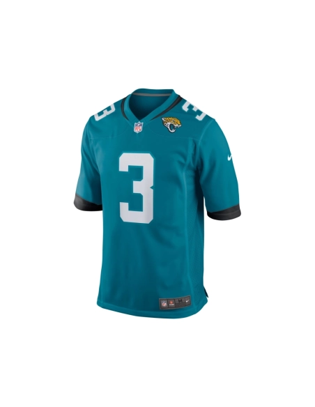 Mens Jacksonville Jaguars C.J. Beathard Teal Game Jersey