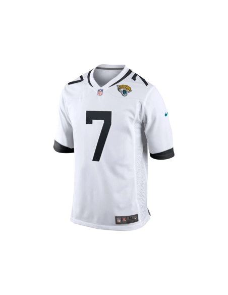 Mens Jacksonville Jaguars Byron Leftwich White Retired Player Game Jersey