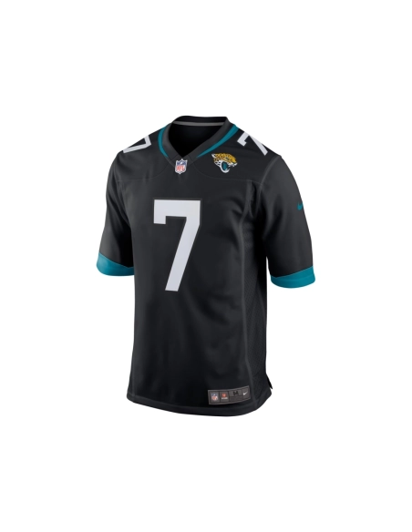 Mens Jacksonville Jaguars Byron Leftwich Black Alternate Retired Player Game Jersey