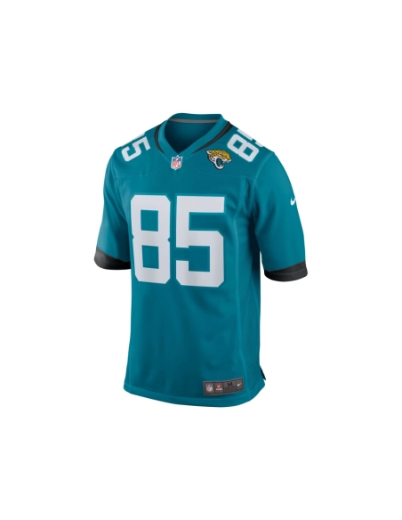 Mens Jacksonville Jaguars Brenton Strange Teal Team Game Jersey
