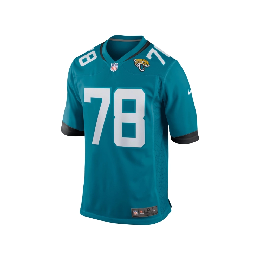 Mens Jacksonville Jaguars Ben Bartch Teal Game Jersey
