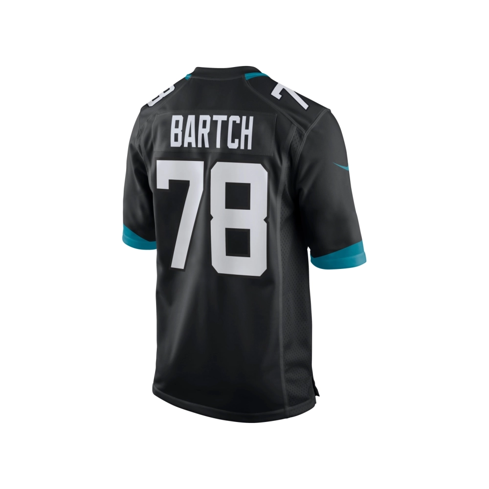 Mens Jacksonville Jaguars Ben Bartch Black Game Jersey