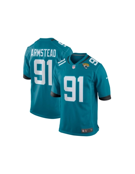 Mens Jacksonville Jaguars Arik Armstead Teal Team Game Jersey
