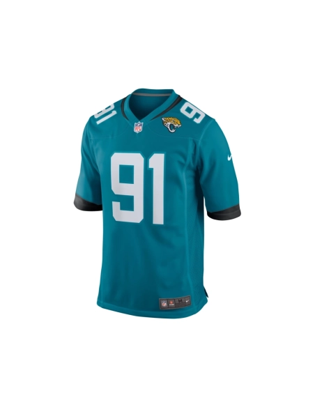 Mens Jacksonville Jaguars Arik Armstead Teal Team Game Jersey