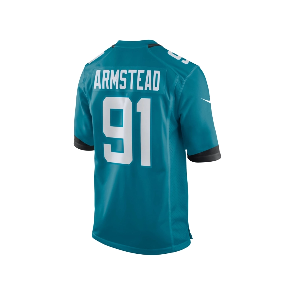 Mens Jacksonville Jaguars Arik Armstead Teal Team Game Jersey