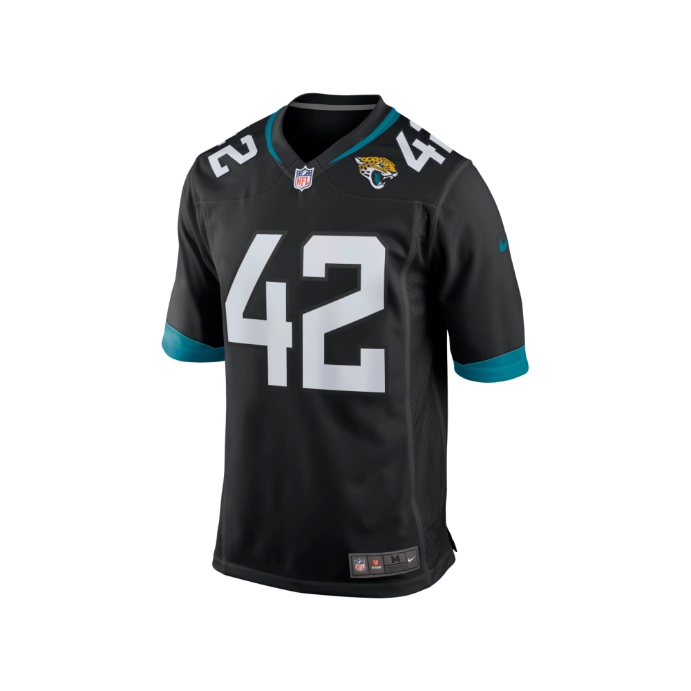 Mens Jacksonville Jaguars Andrew Wingard Black Game Jersey