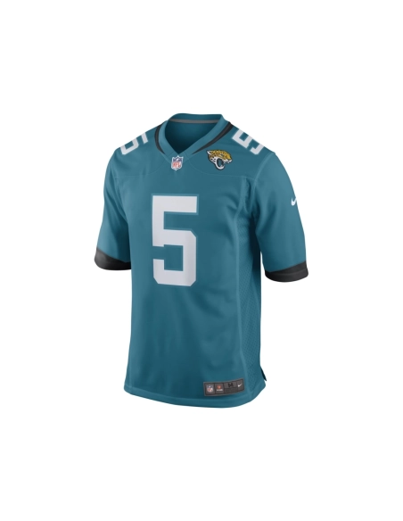 Mens Jacksonville Jaguars Andre Cisco Teal Game Player Jersey