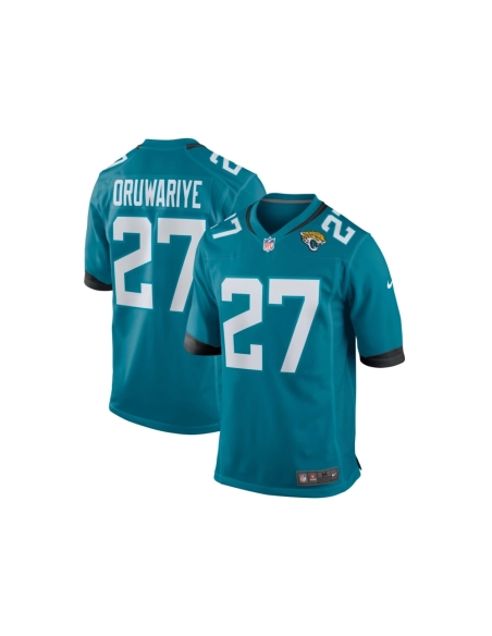 Mens Jacksonville Jaguars Amani Oruwariye Teal Game Jersey