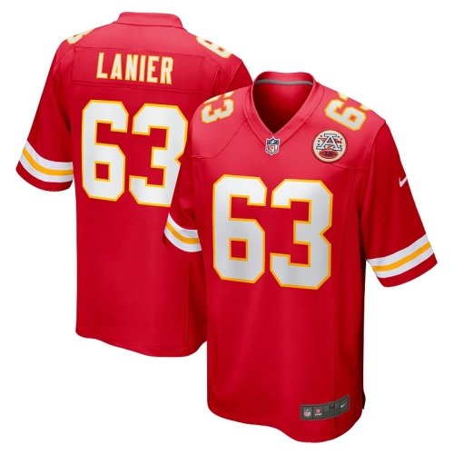 Mens Kansas City Chiefs Willie Lanier Red Retired Player Jersey