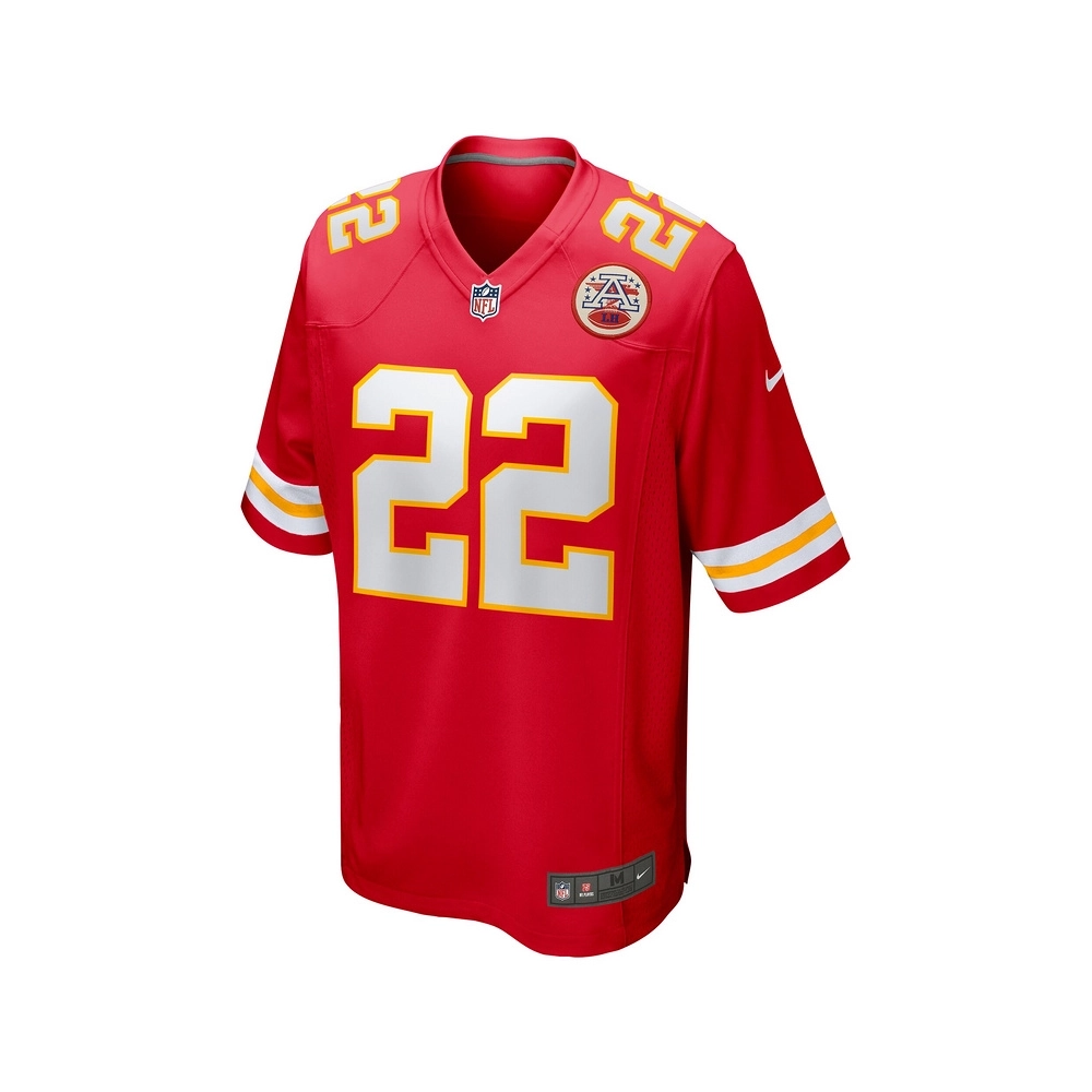 Mens Kansas City Chiefs Trent McDuffie Red Game Jersey