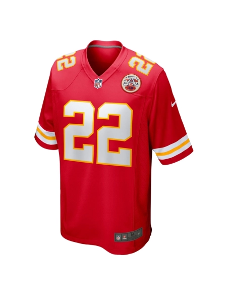 Mens Kansas City Chiefs Trent McDuffie Red Game Jersey
