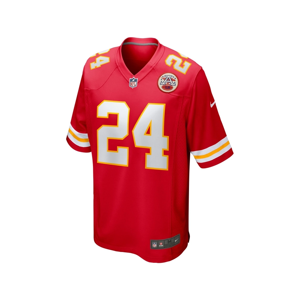 Mens Kansas City Chiefs Skyy Moore Red Game Player Jersey