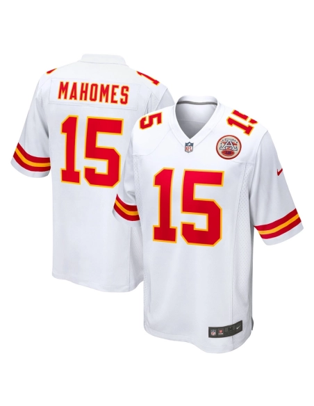 Mens Kansas City Chiefs Patrick Mahomes White Game Jersey