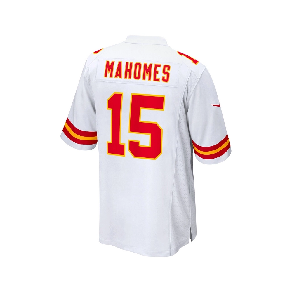 Mens Kansas City Chiefs Patrick Mahomes White Game Jersey