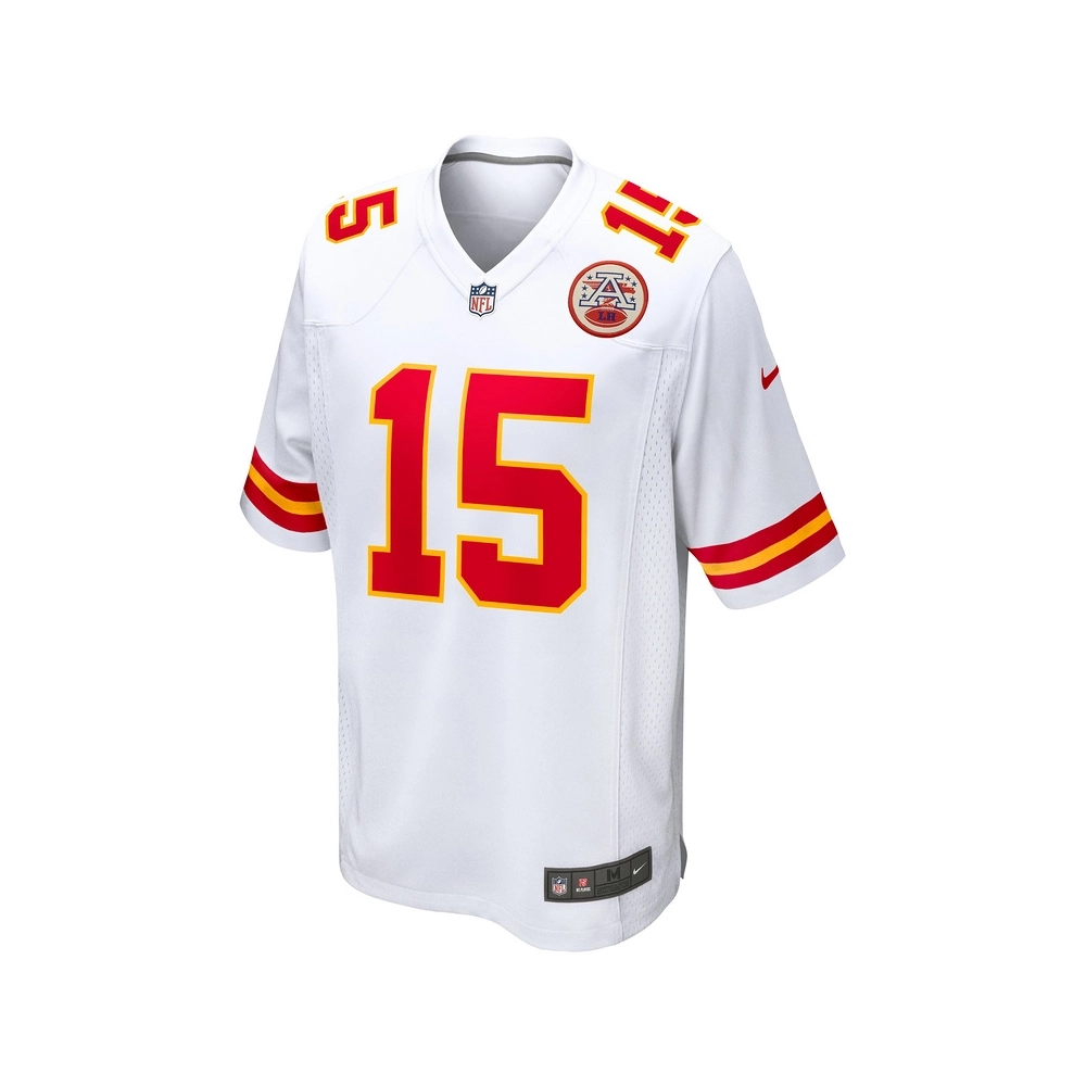 Mens Kansas City Chiefs Patrick Mahomes White Game Jersey
