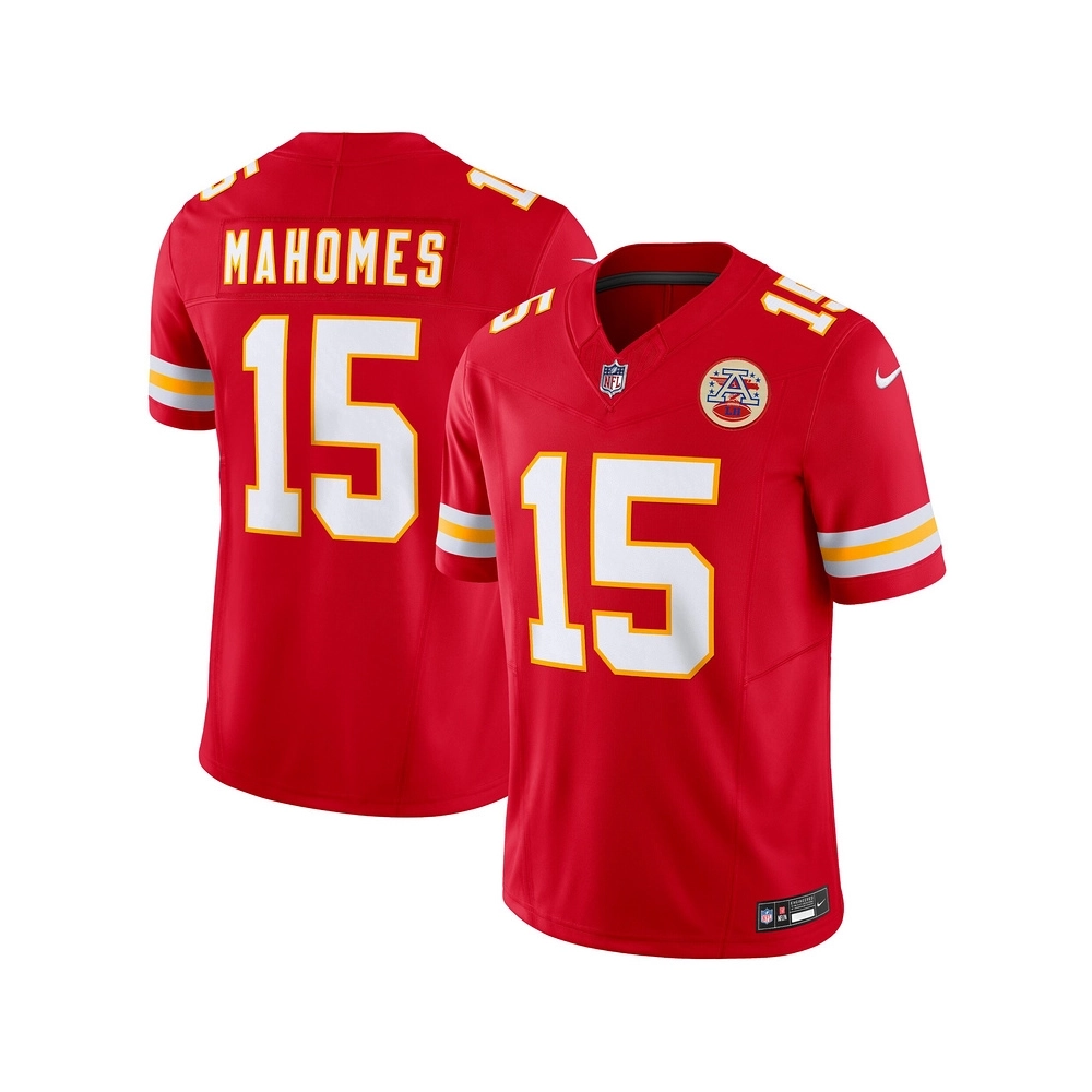 Mens Kansas City Chiefs Patrick Mahomes Red Vapor F.U.S.E. Limited Jersey