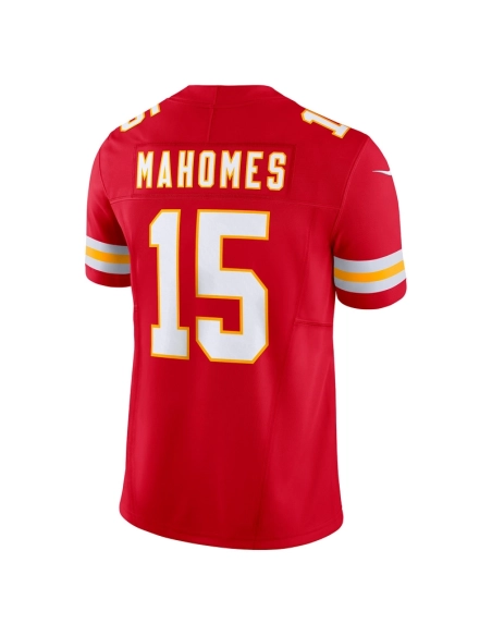Mens Kansas City Chiefs Patrick Mahomes Red Vapor F.U.S.E. Limited Jersey