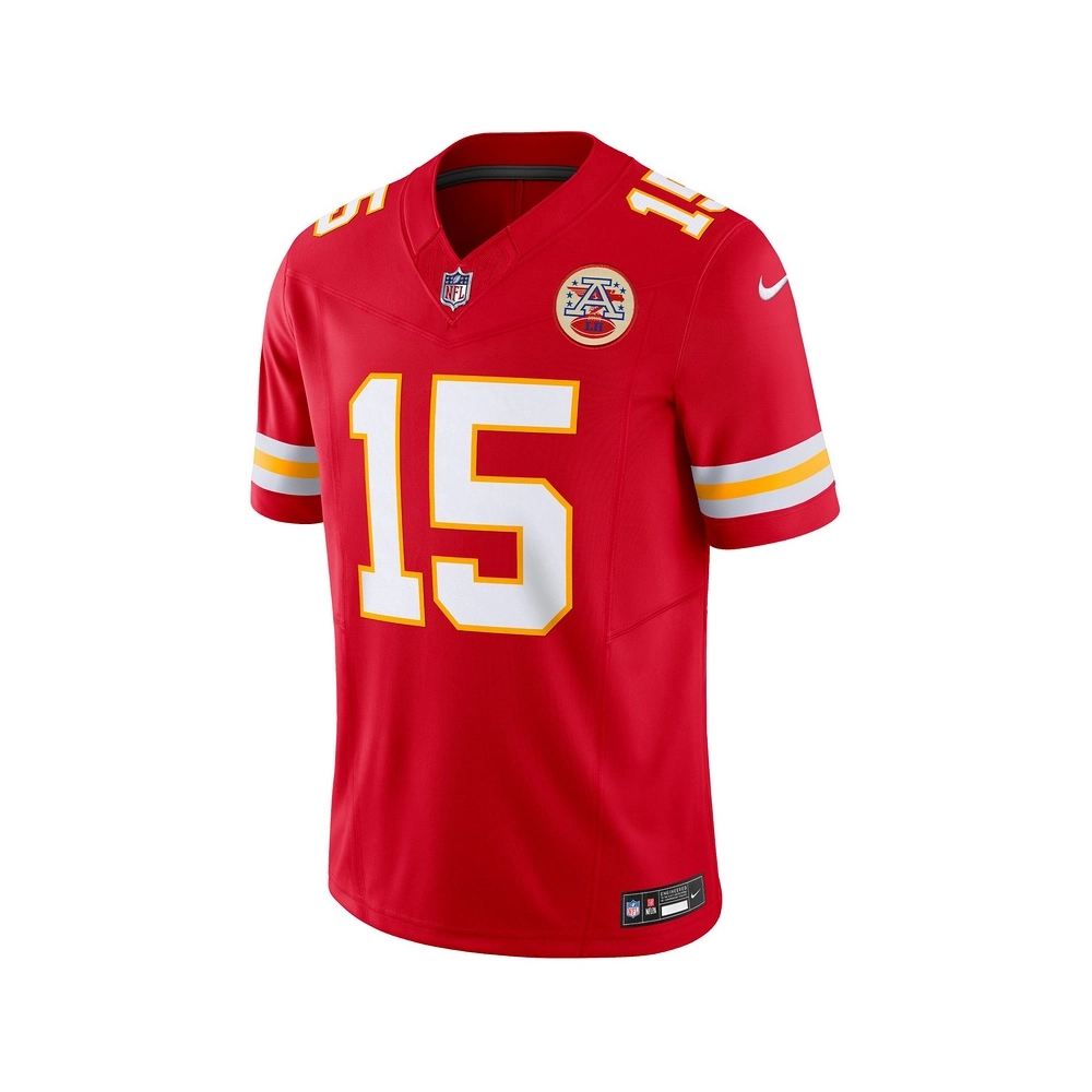 Mens Kansas City Chiefs Patrick Mahomes Red Vapor F.U.S.E. Limited Jersey