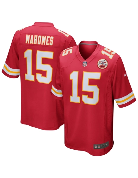 Mens Kansas City Chiefs Patrick Mahomes Red Game Jersey