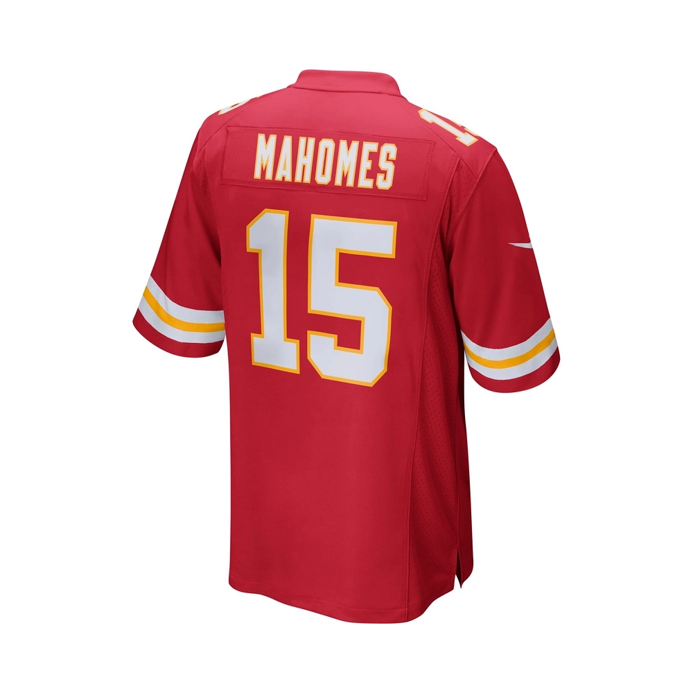 Mens Kansas City Chiefs Patrick Mahomes Red Game Jersey