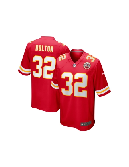 Mens Kansas City Chiefs Nick Bolton Red Game Jersey