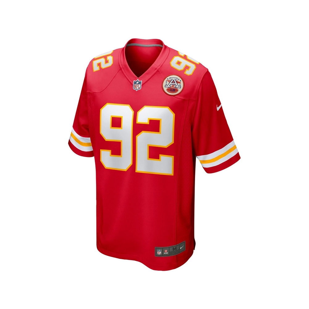 Mens Kansas City Chiefs Neil Farrell Jr. Red Team Game Jersey