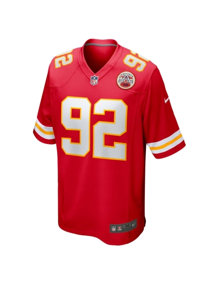 Mens Kansas City Chiefs Neil Farrell Jr. Red Team Game Jersey