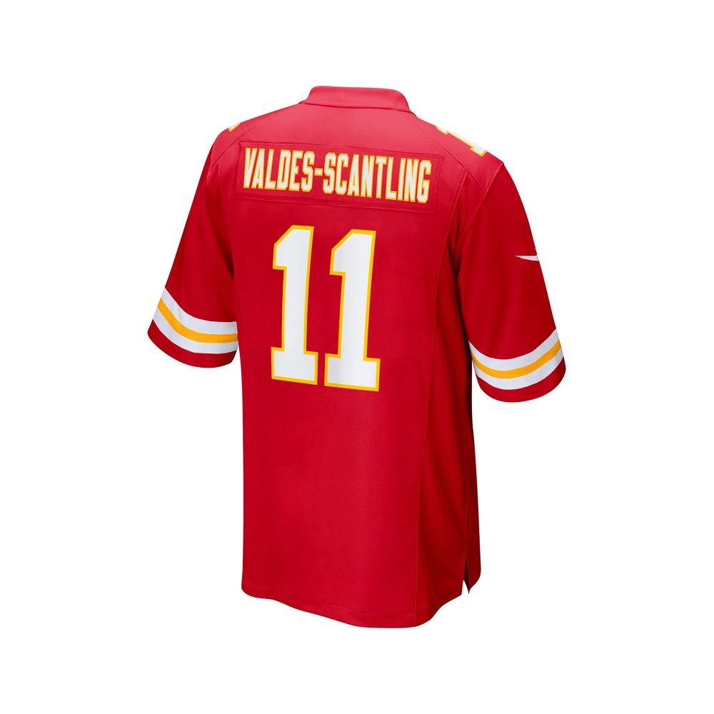 Mens Kansas City Chiefs Marquez Valdes-Scantling Red Game Jersey