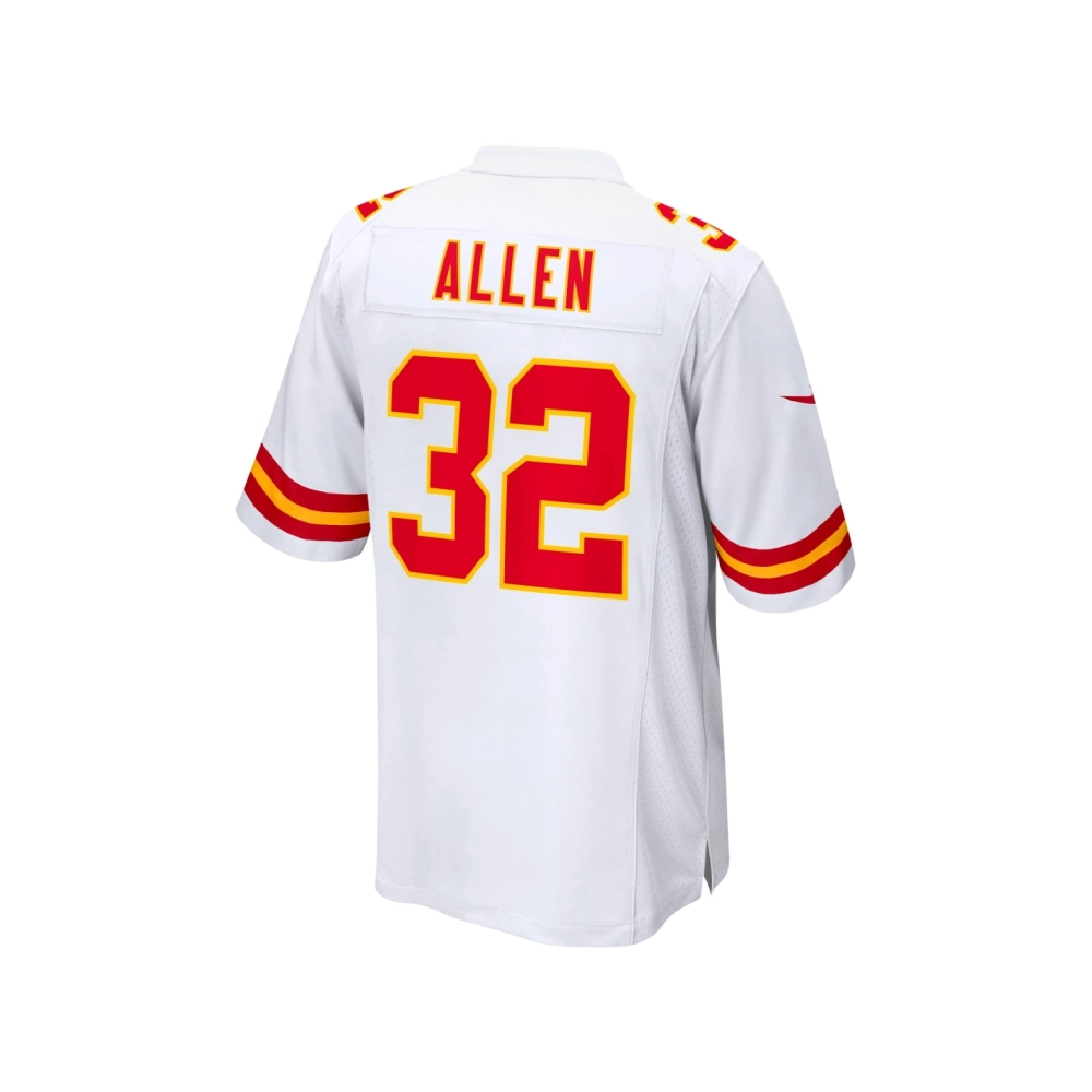 Mens Kansas City Chiefs Marcus Allen White Retired Player Game Jersey