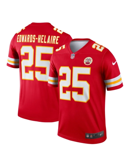Mens Kansas City Chiefs Clyde Edwards-Helaire Red Legend Jersey