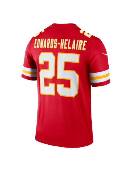 Mens Kansas City Chiefs Clyde Edwards-Helaire Red Legend Jersey