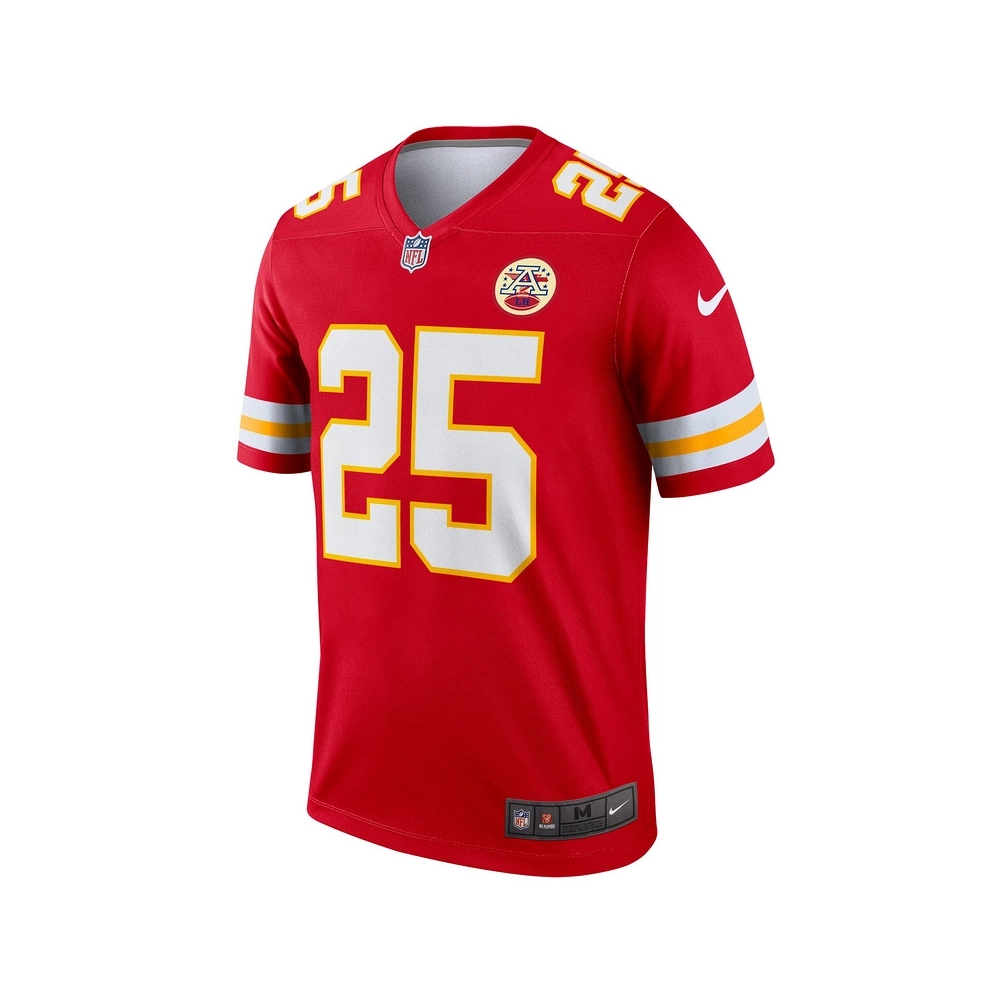 Mens Kansas City Chiefs Clyde Edwards-Helaire Red Legend Jersey