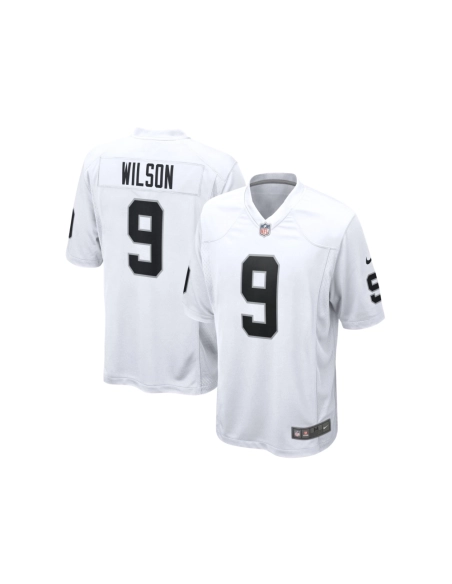 Mens Las Vegas Raiders Tyree Wilson White Game Jersey