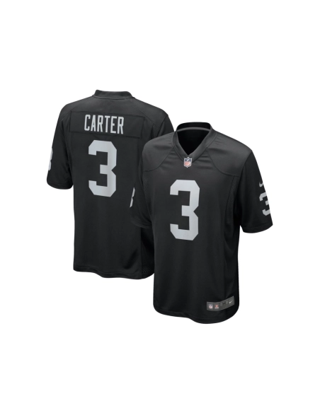 Mens Las Vegas Raiders DeAndre Carter Black Game Player Jersey